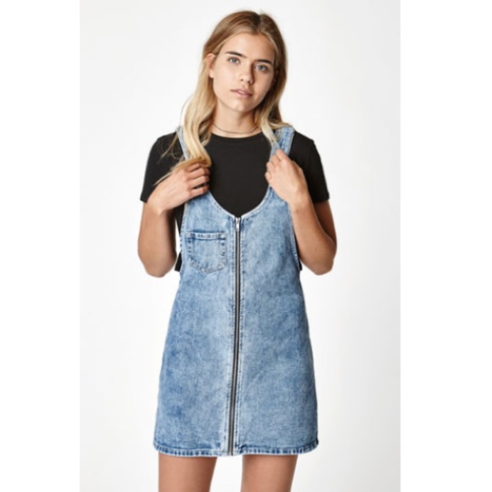 Pacsun Overall Jean Dress